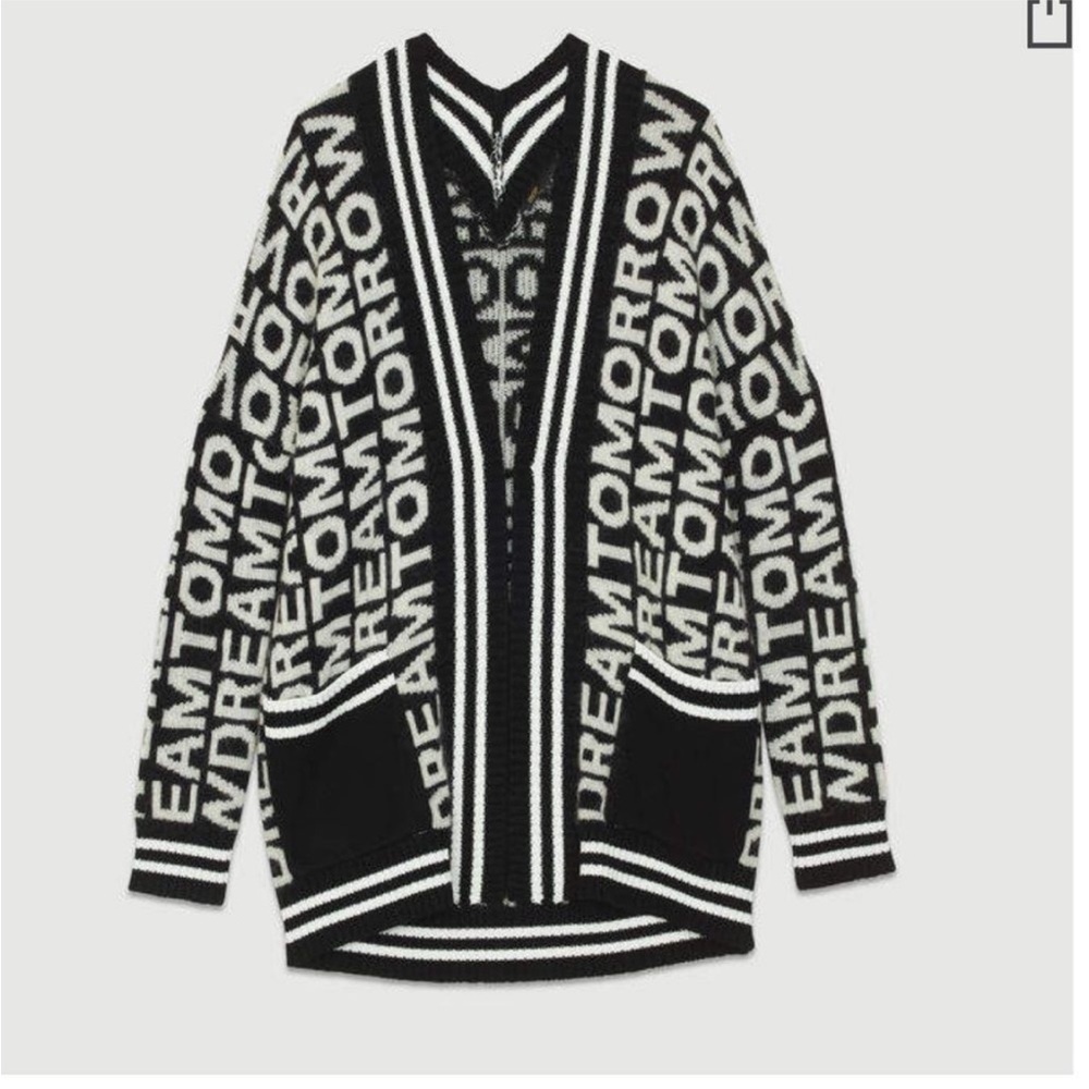 Maje Dream Tomorrow Allover Cardigan Size 1  S
